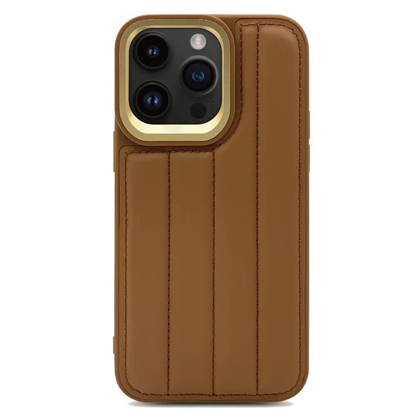 Perpendicular Back Case - Tan