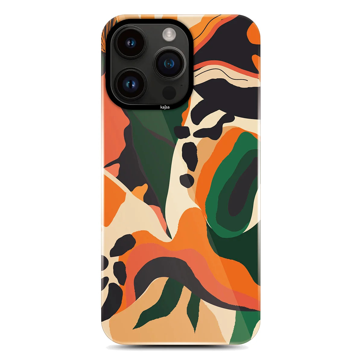 Flower Graphics Back Luxury Case - F3