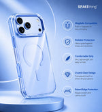 Spacething Armor MagSafe Case for iPhone 18 Pro - Glacier
