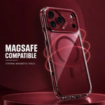 Spacething Defender MagSafe Case for iPhone 18 Pro Max - Burgundy