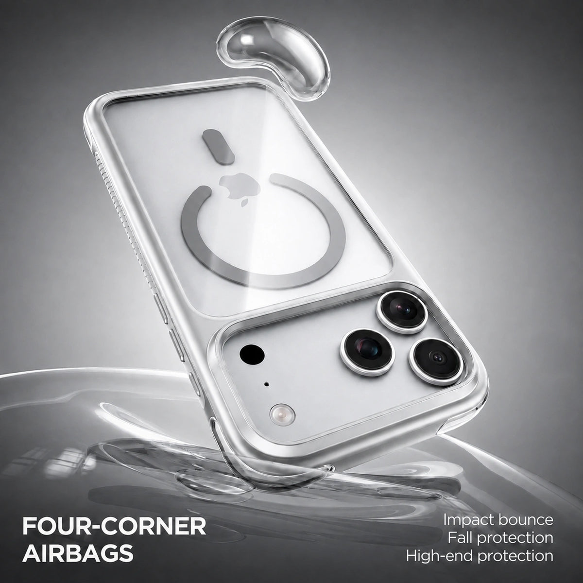 Spacething Fusion Guard MagSafe Case for iPhone 18 Pro Max - Clear