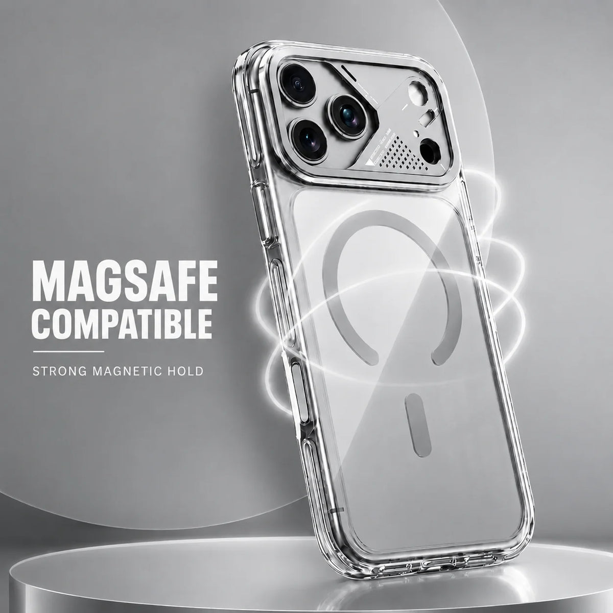 Spacething Defender MagSafe Case for iPhone 18 Pro Max - Silver