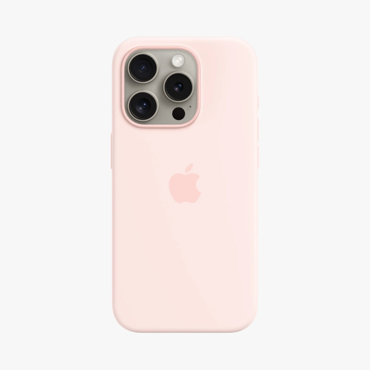Apple Silicone Case with MagSafe - Pink iPhone 15 Pro Max