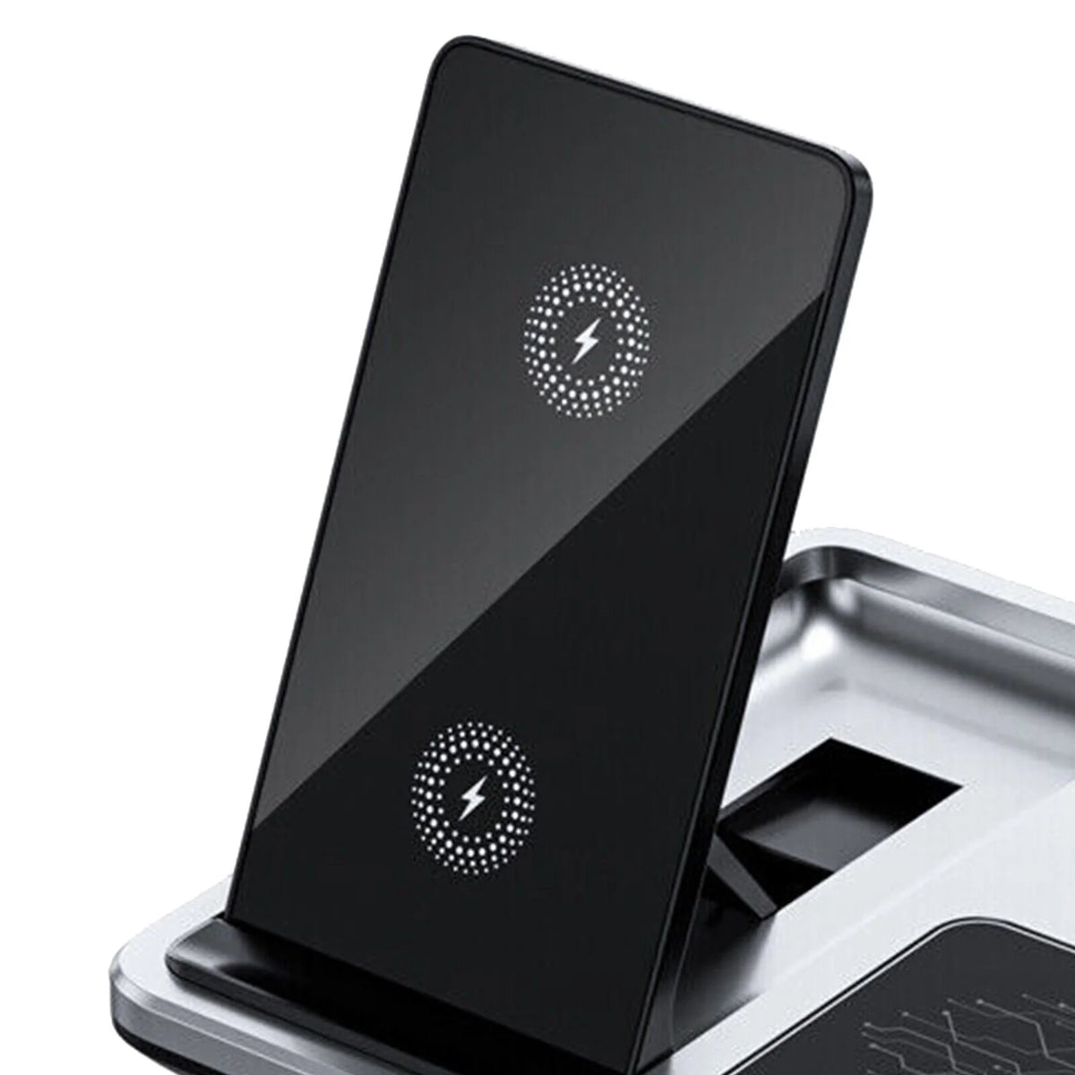 4-in-1 Wireless Charging Station with Touch Buttons