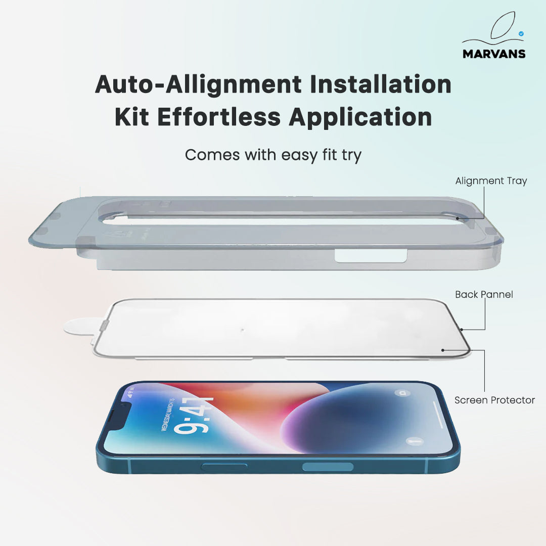 Privacy Screen Protector with Applicator Tray