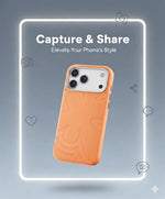 Shock Proof Protective Case with magsafe - Orange iPhone 17 Pro
