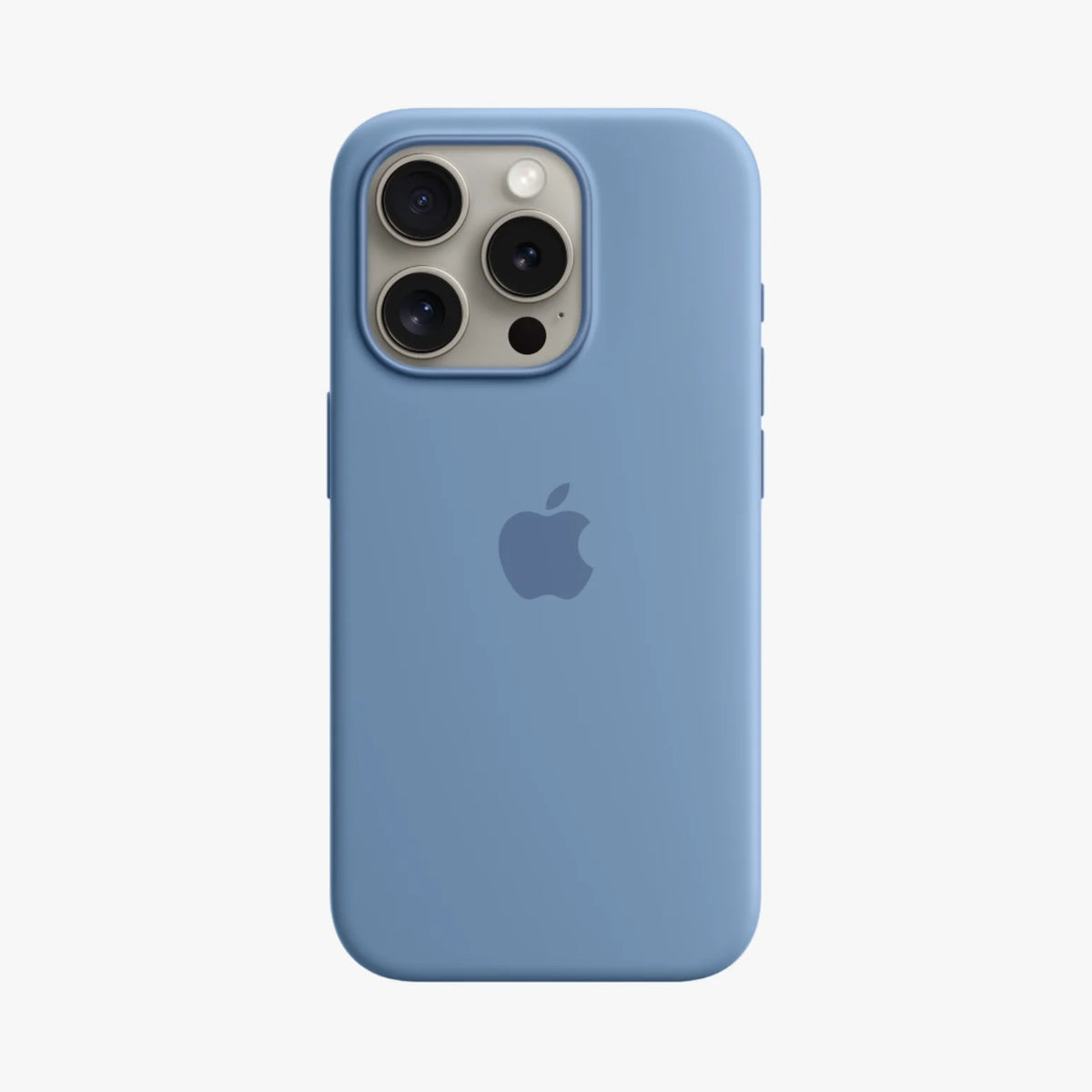 Apple Silicone Case with MagSafe - Winter Blue iPhone 15 Pro Max