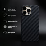 Real Aramid Carbon Fiber - Black iPhone 13 Pro