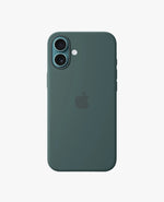 Apple Silicone Case with MagSafe - Lake Green