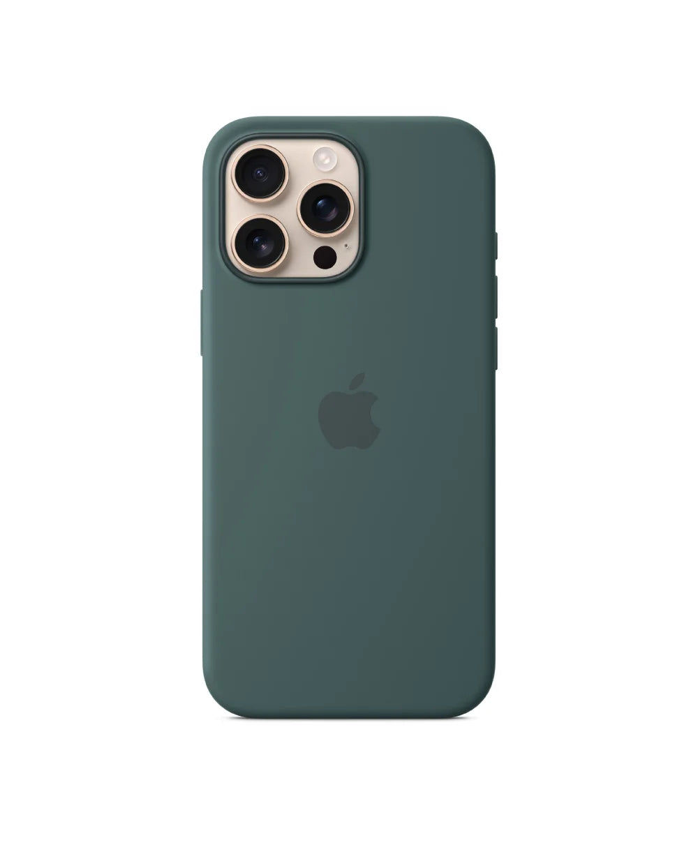 Apple Silicone Case with MagSafe - Lake Green