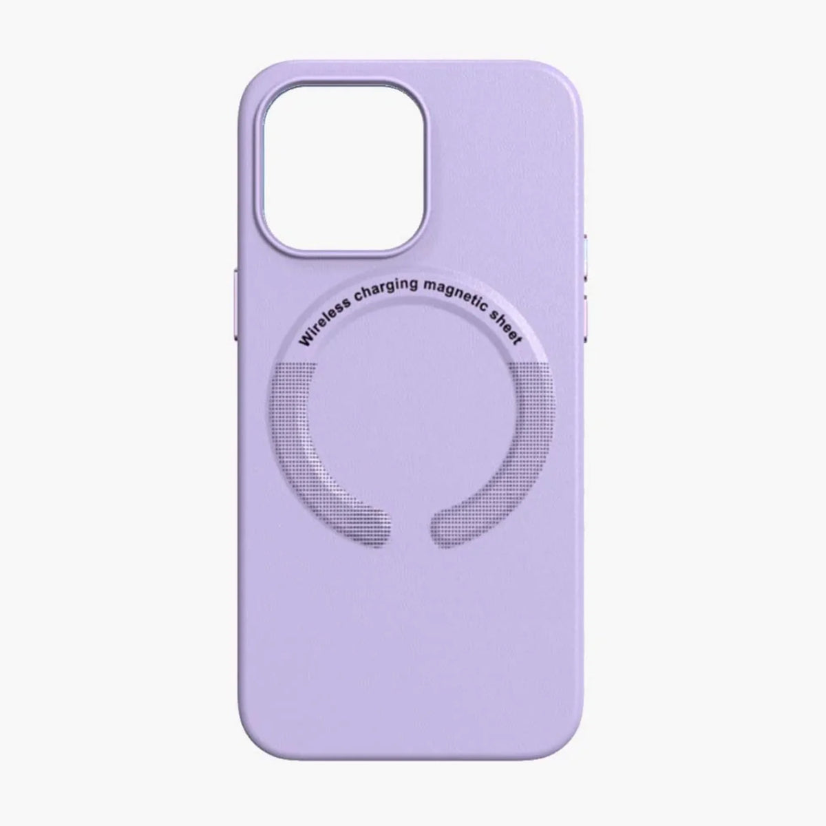 iPhone Leather Magsafe Case - Lavender