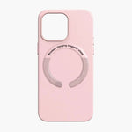 iPhone Leather Magsafe Case - Chalk Pink iPhone 15 Pro Max
