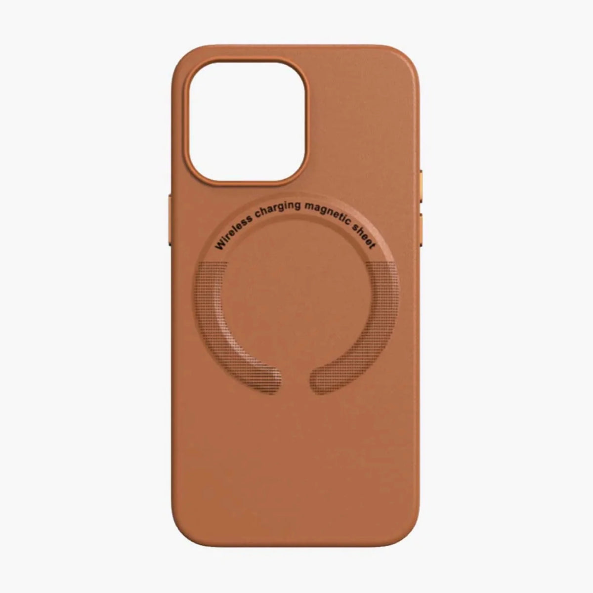 iPhone Leather Magsafe Case - Golden Brown
