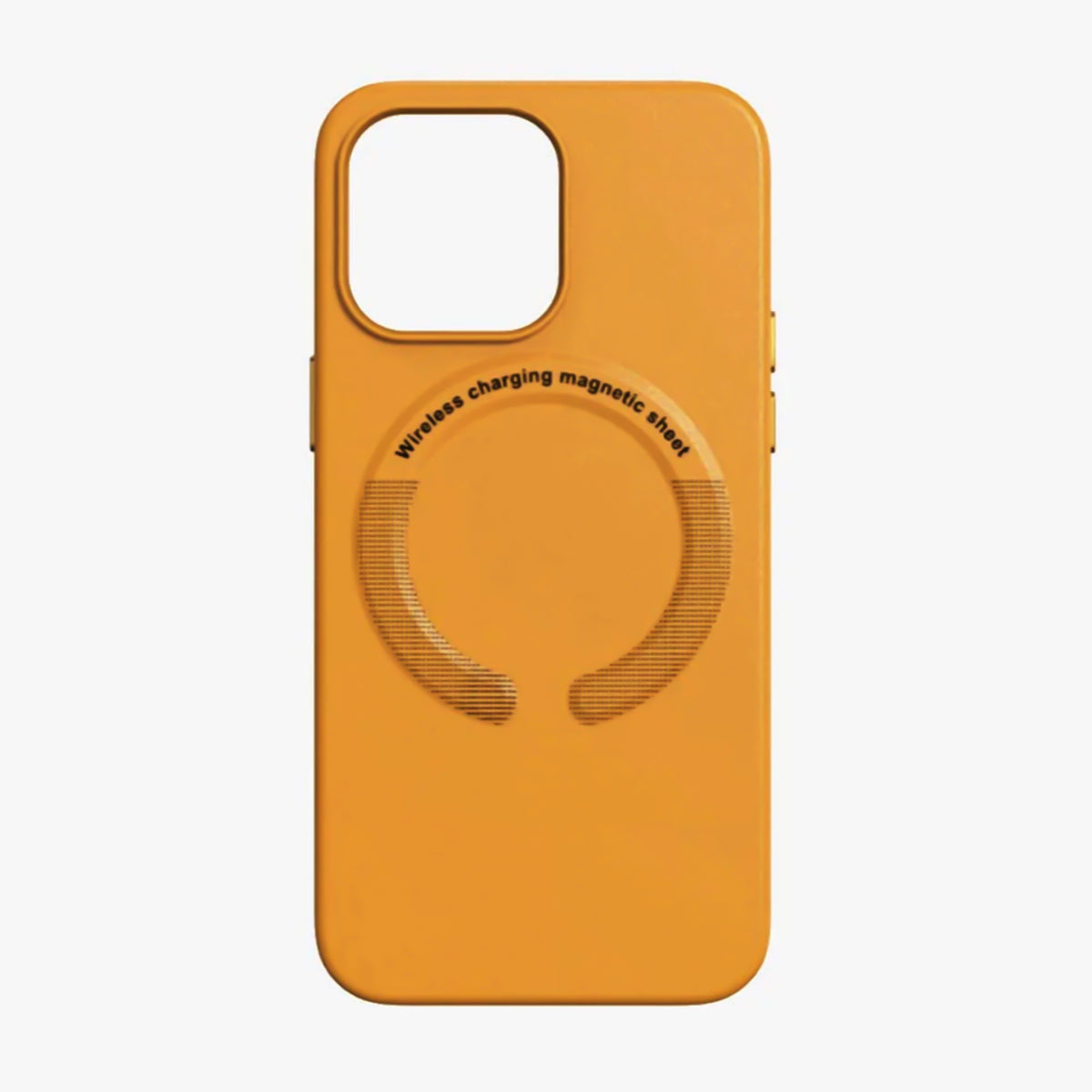 iPhone Leather Magsafe Case - Orange