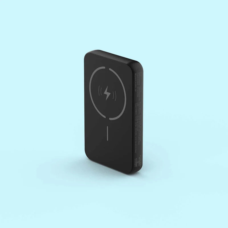 Click 10000mAh Slim Magnetic Wireless Powerbank - Black