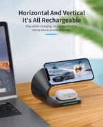 4-in-1 Magnetic Wireless Charger Stand