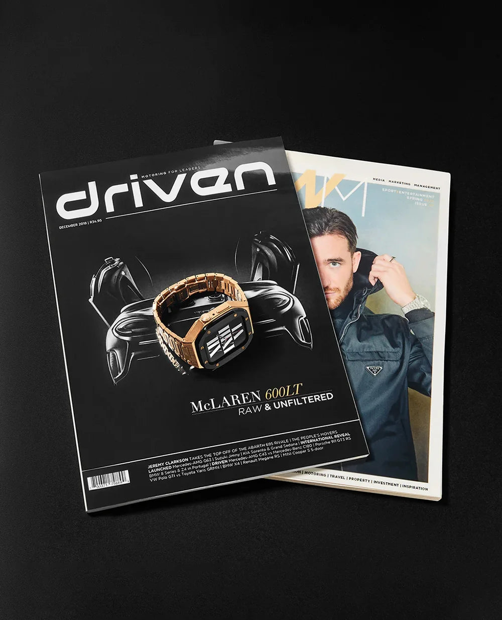 Silver Luxury Edition Case- Stainless Steel Strap