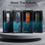 Spacething Ocean Apple Watch Band – 49mm / 45mm Size - Black