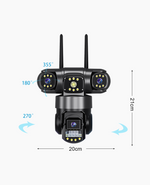 360° 4G Smart Triple Lens CCTV