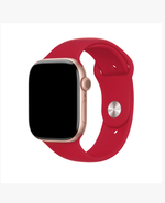 Apple Watch Silicon Sports Straps- Red