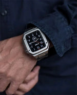 Black Luxury Edition Case- Stainless Steel Strap 46 MM
