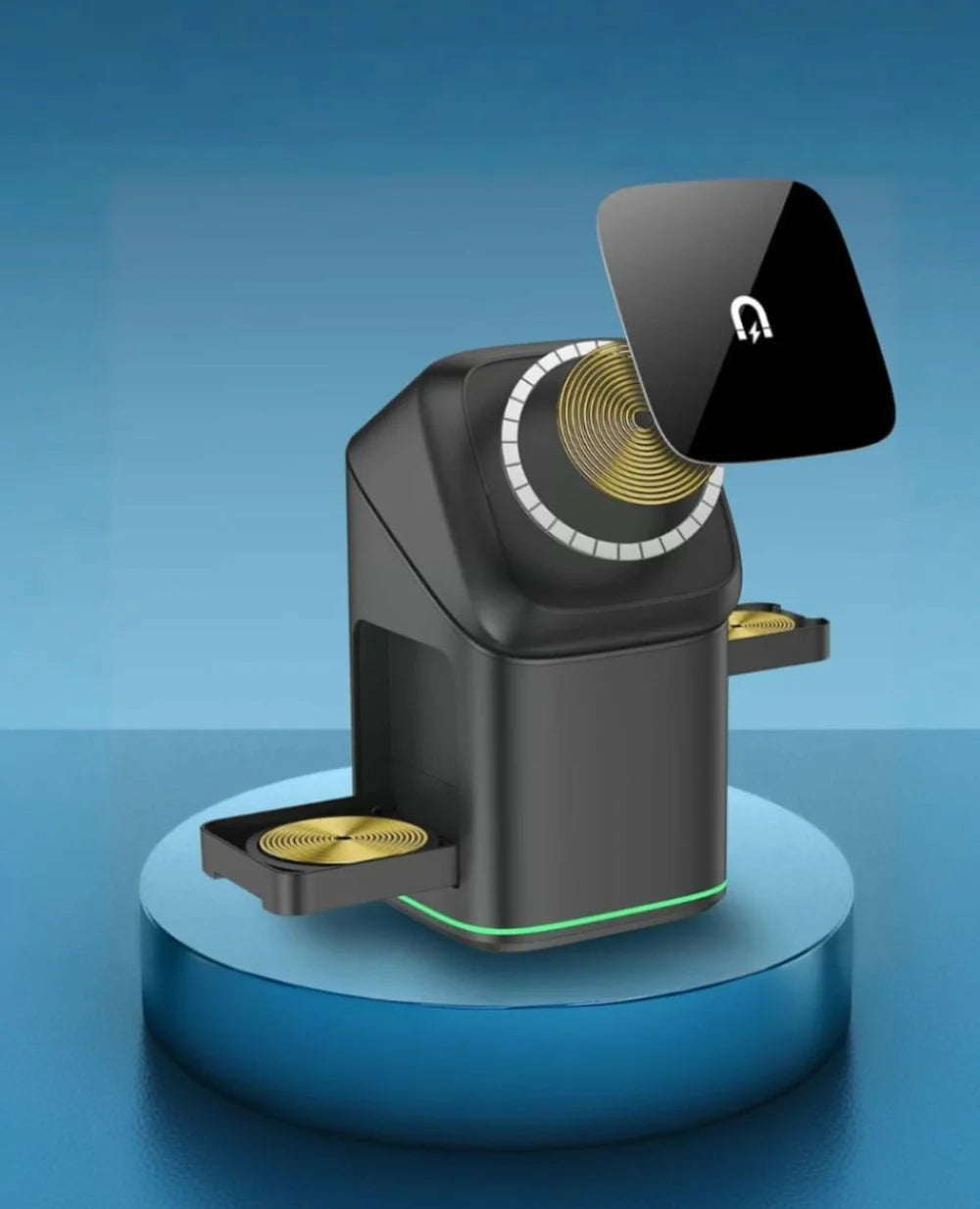 Auto Rotatable 3-in-1 Wireless Charging Station