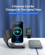 4-in-1 Magnetic Wireless Charger Stand