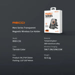 Wireless Magsafe Car Charger Fast Charging PD 15W