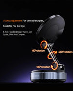 Vacuum Suction Magnetic Phone Mount 360°