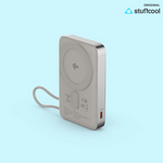 Odin 10,000mAh Qi2 MagSafe Wireless Powerbank with Built-In Type-C Cable