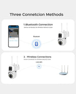 6MP WiFi Smart Wireless Dual Lens Home CCTV