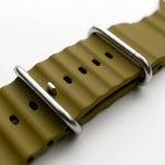 Spacething Ocean Apple Watch Band – 49mm / 45mm Size - Olive Black