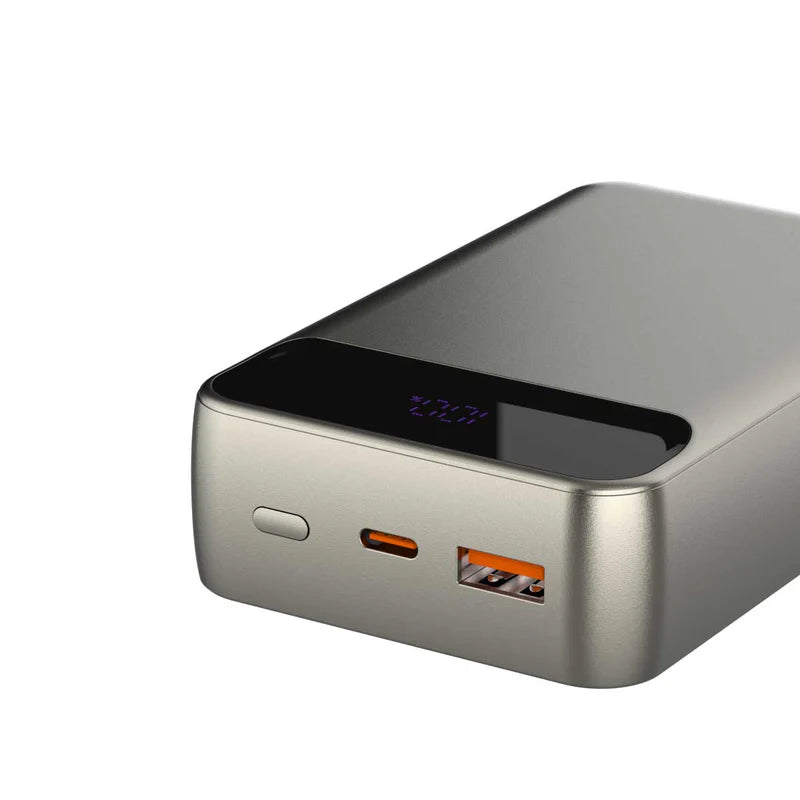 Click 20000mAh Magnetic Wireless Powerbank with Natural Titanium
