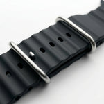 Spacething Ocean Apple Watch Band – 49mm / 45mm Size - Black