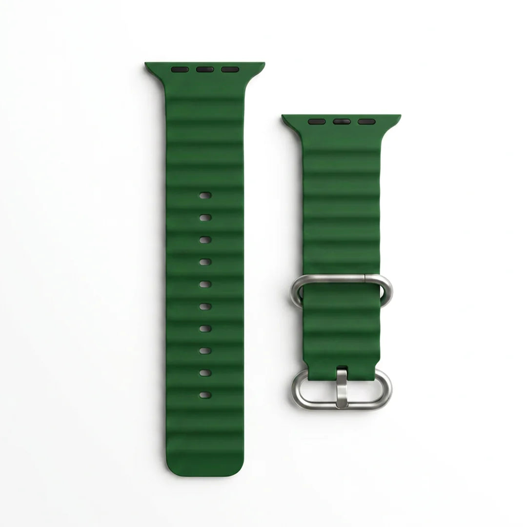 Spacething Ocean Apple Watch Band – 49mm / 45mm Size - Green