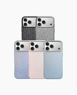 Max-Sparkle Hybrid Cover - Grey iPhone 17 Pro Max