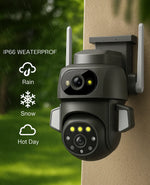 360° Home Security Wi-fi DUAL Smart CCTV Camera
