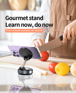 Vacuum Suction Magnetic Phone Mount 360°