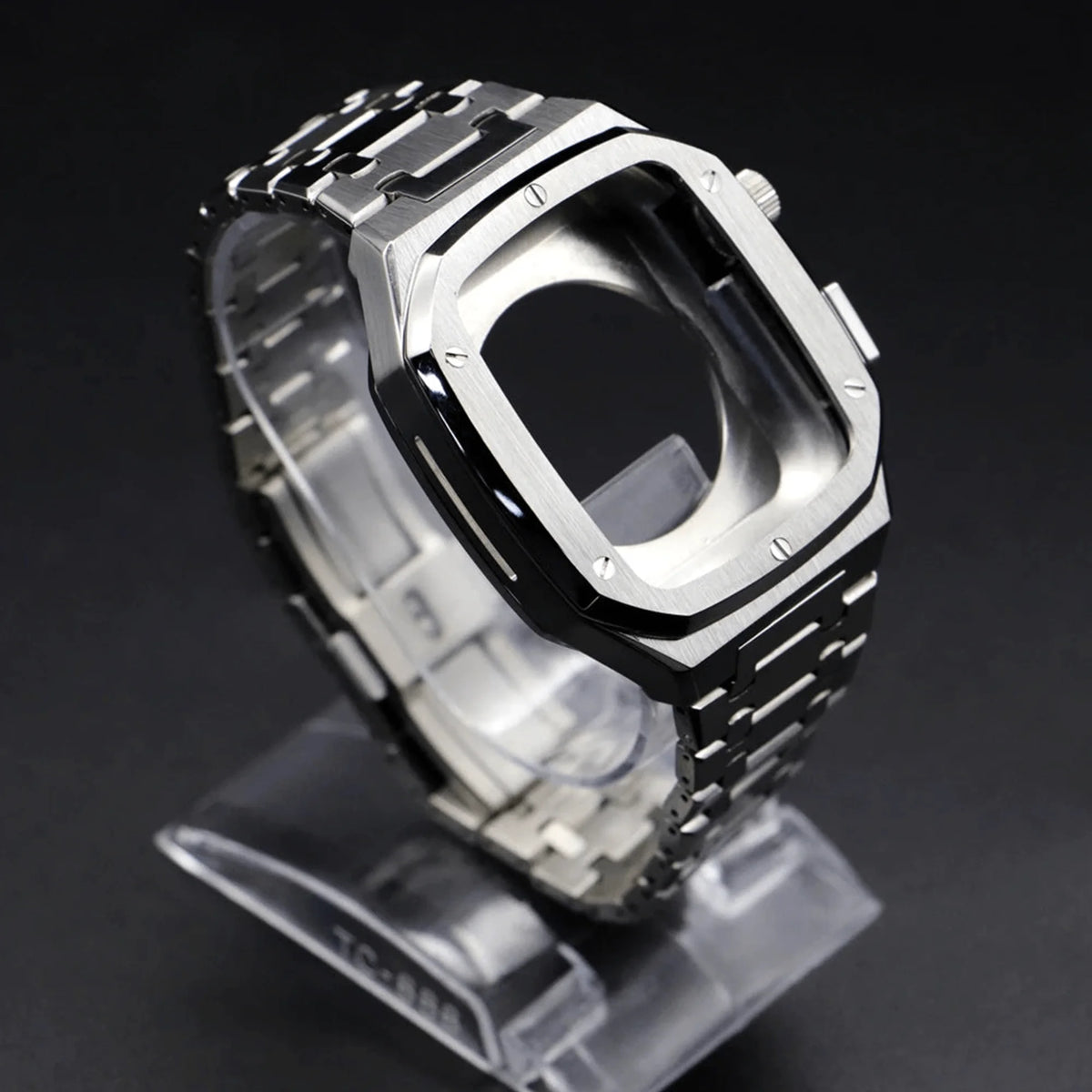 45MM Silver Luxury Edition Case- Stainless Steel Strap