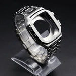 Silver Luxury Edition Case- Stainless Steel Strap