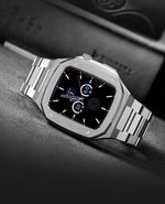 Silver Luxury Edition Case- Stainless Steel Strap