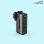 Empire 75W Multiplug GAN Charger with World Travel Adapter