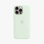 Apple Silicone Case with MagSafe - Soft Mint