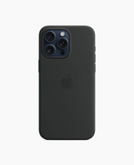 Apple Silicone Case with MagSafe iPhone 15 Pro Black