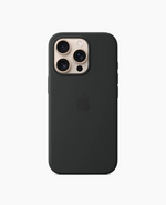 Apple Silicone Case with MagSafe iPhone 16 Pro Black