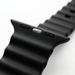 Spacething Ocean Apple Watch Band – 49mm / 45mm Size - Black