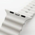 Spacething Ocean Apple Watch Band – 49mm / 45mm Size - White