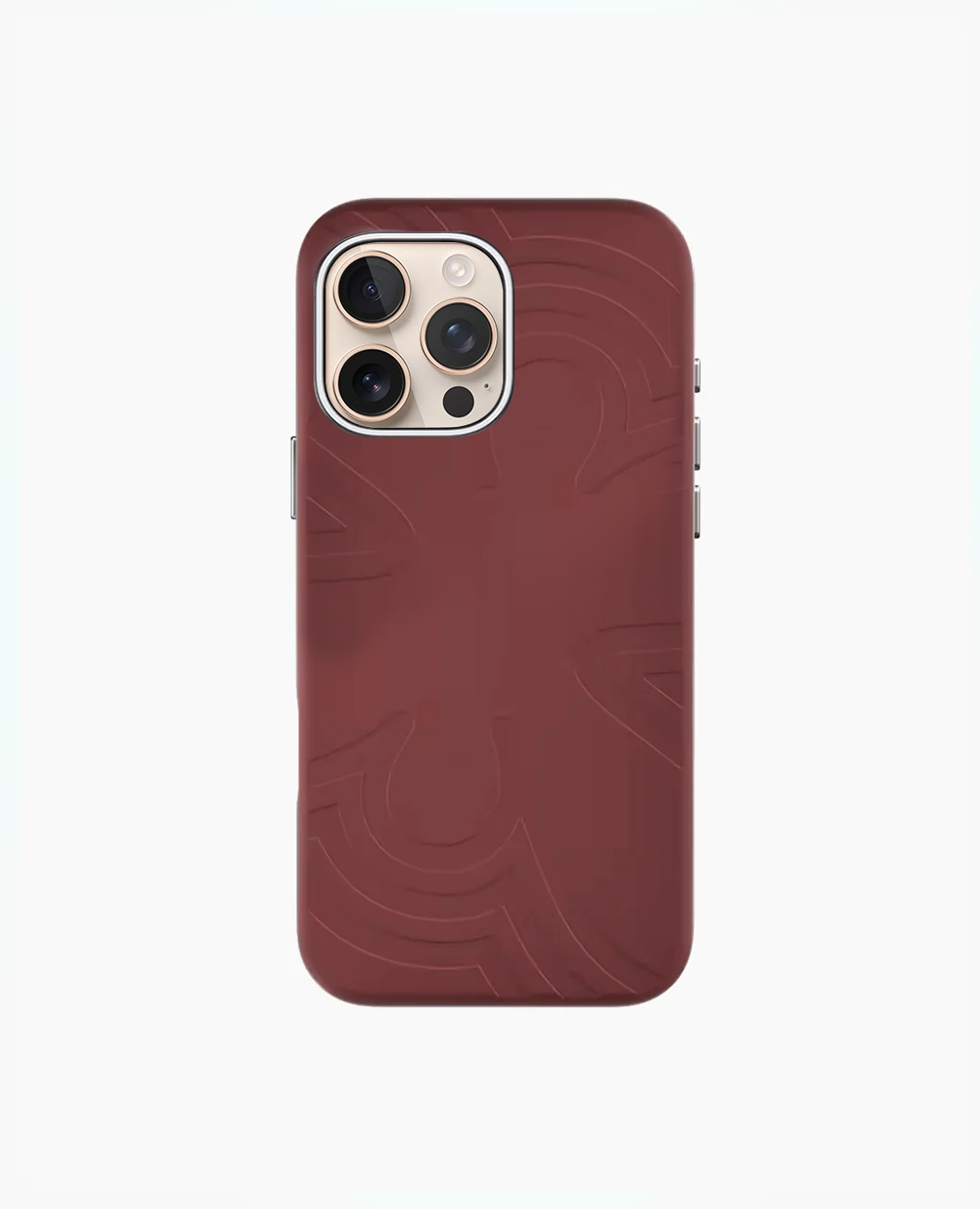 Shock Proof Protective Case with magsafe - Brown iPhone 16 Pro