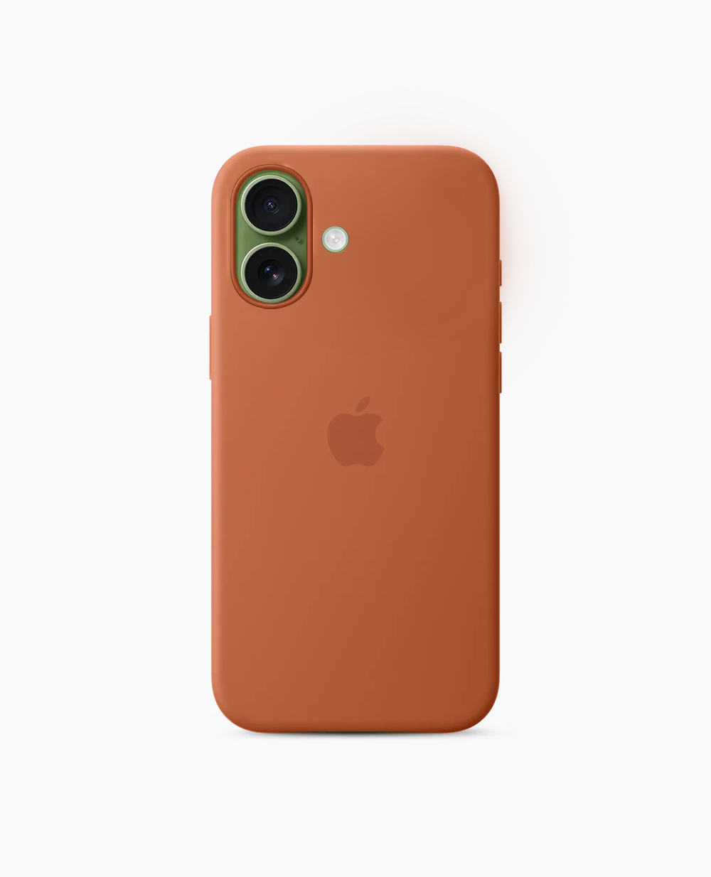 Apple Silicone Case with MagSafe iPhone 17 Terra Cotta