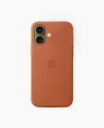Apple Silicone Case with MagSafe iPhone 17 Terra Cotta